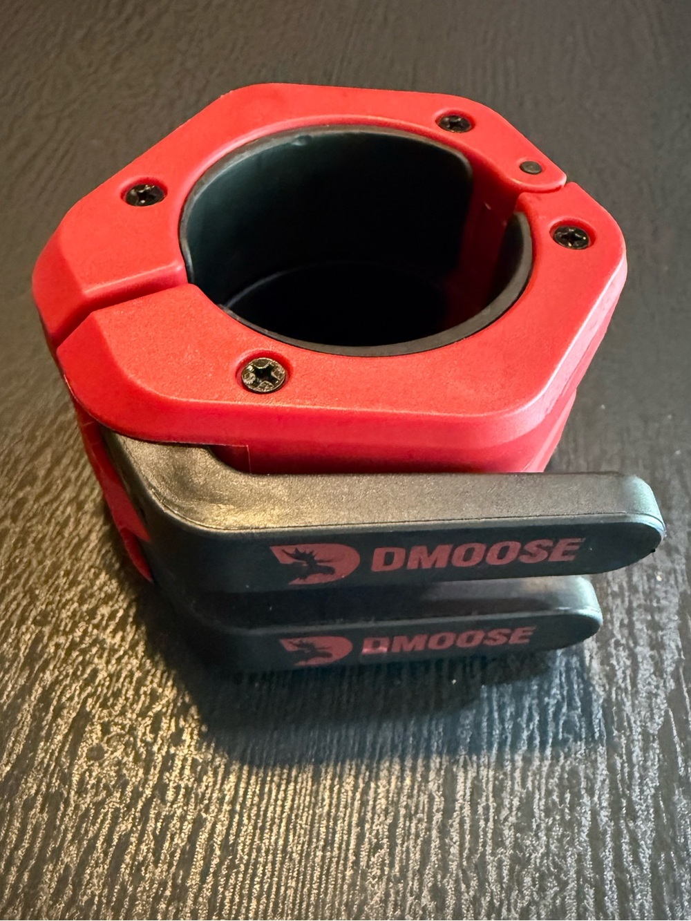 DMoose Red Barbell Collar Clamp – Pair